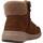 Schuhe Damen Stiefel Skechers GLACIAL ULTRA - WOODLANDS Braun