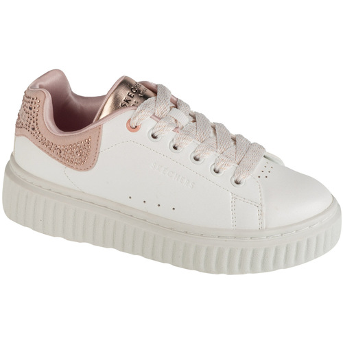 Schuhe Mädchen Sneaker Low Skechers Hi Ridge Weiss