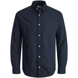 Kleidung Damen Hemden Jack & Jones Linen Blend Blau