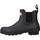 Schuhe Damen Stiefel Hunter ORIGINAL CHELSEA Schwarz