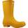 Schuhe Damen Stiefel Hunter ORIGINAL SHORT Gelb
