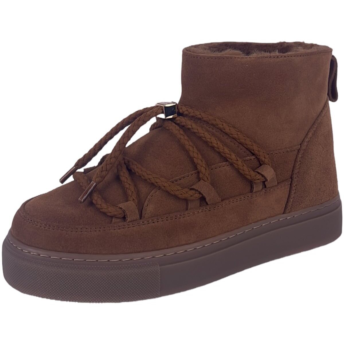 Schuhe Damen Stiefel Inuikii Stiefeletten Classic low brown 75202-004 Braun