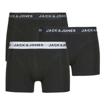Unterwäsche Herren Boxer Jack & Jones JACSOLID x3 Schwarz