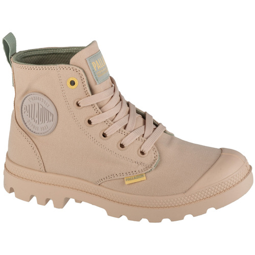 Schuhe Damen Sneaker Low Palladium Pampa Monopop Beige