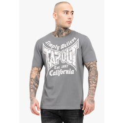 Kleidung Herren T-Shirts Tapout T-shirt coupe ample  Haily Be Grau