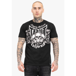 Kleidung Herren T-Shirts Tapout T-shirt  Adelantos Schwarz
