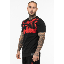 Kleidung Herren T-Shirts Tapout T-shirt  Splashed Schwarz