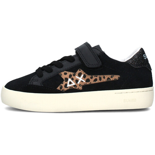 Schuhe Mädchen Sneaker Low Sun68 Z44424K Schwarz