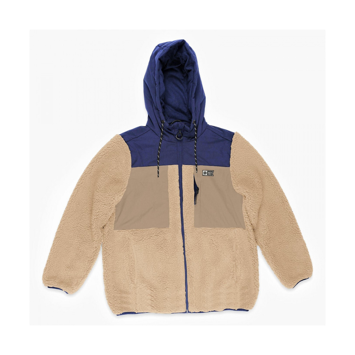 Kleidung Herren Jacken / Blazers Salty Crew Kodiak high pile sherpa jacket Beige