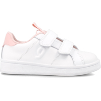 Schuhe Mädchen Sneaker Low Garvalin Garvalín Schulsneaker für Mädchen 231750 Cool WHITE_PINK_B113