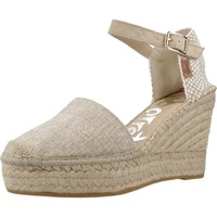 Schuhe Damen Leinen-Pantoletten mit gefloch Vidorreta 06900JMTI4 Weiss
