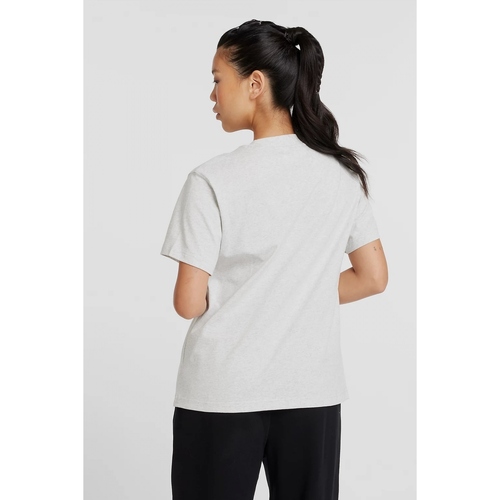 New Balance EMBOSSED LOGO JERSEY T-SHIR Grau