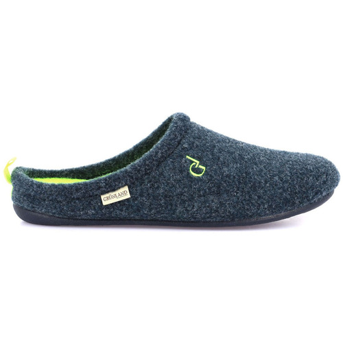 Schuhe Herren Hausschuhe Grunland Lecy pantofola a ciabatta Blau