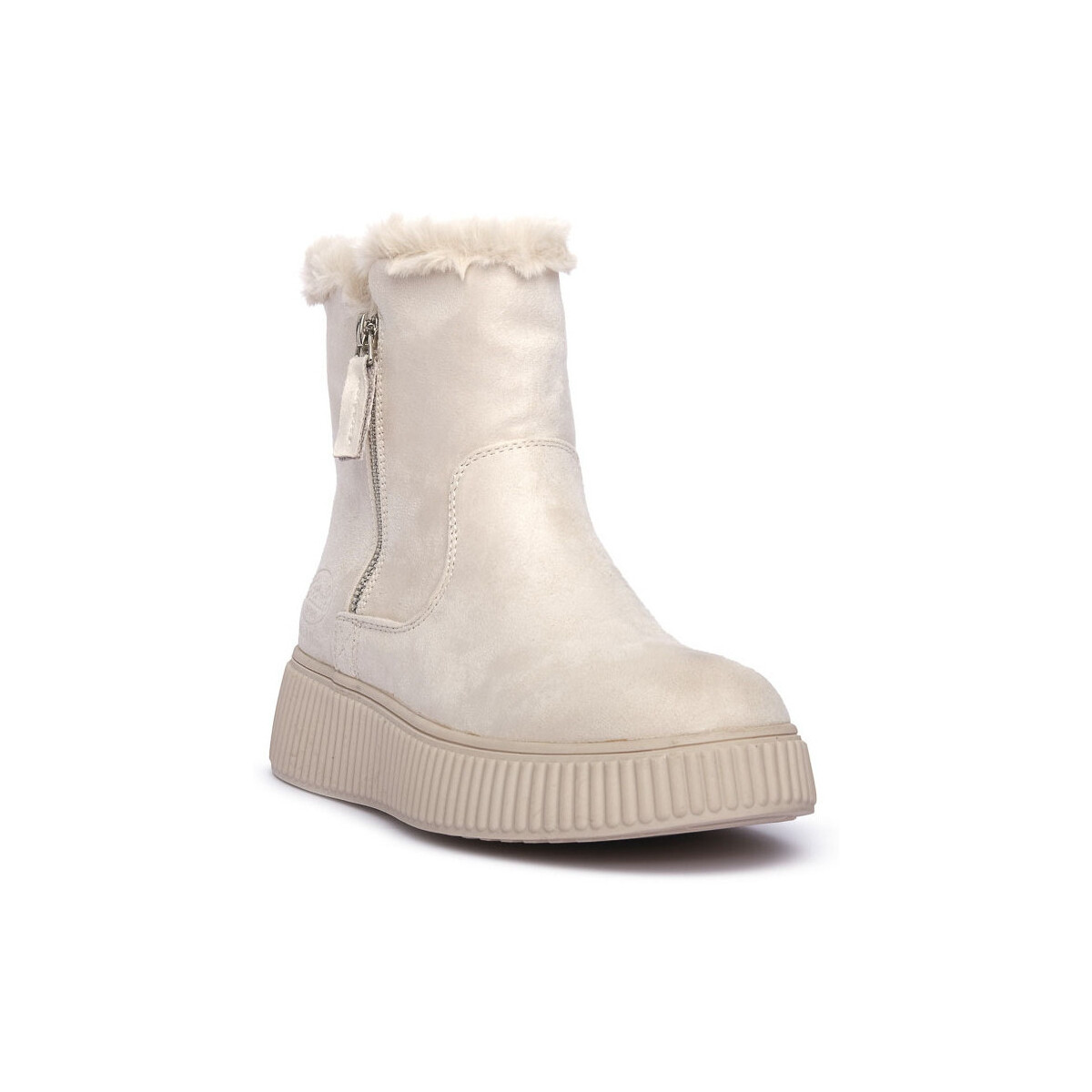 Schuhe Damen Sneaker Dockers 260 ICE Weiss