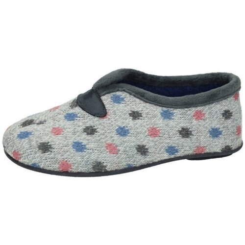 Schuhe Damen Hausschuhe Kokis  Grau