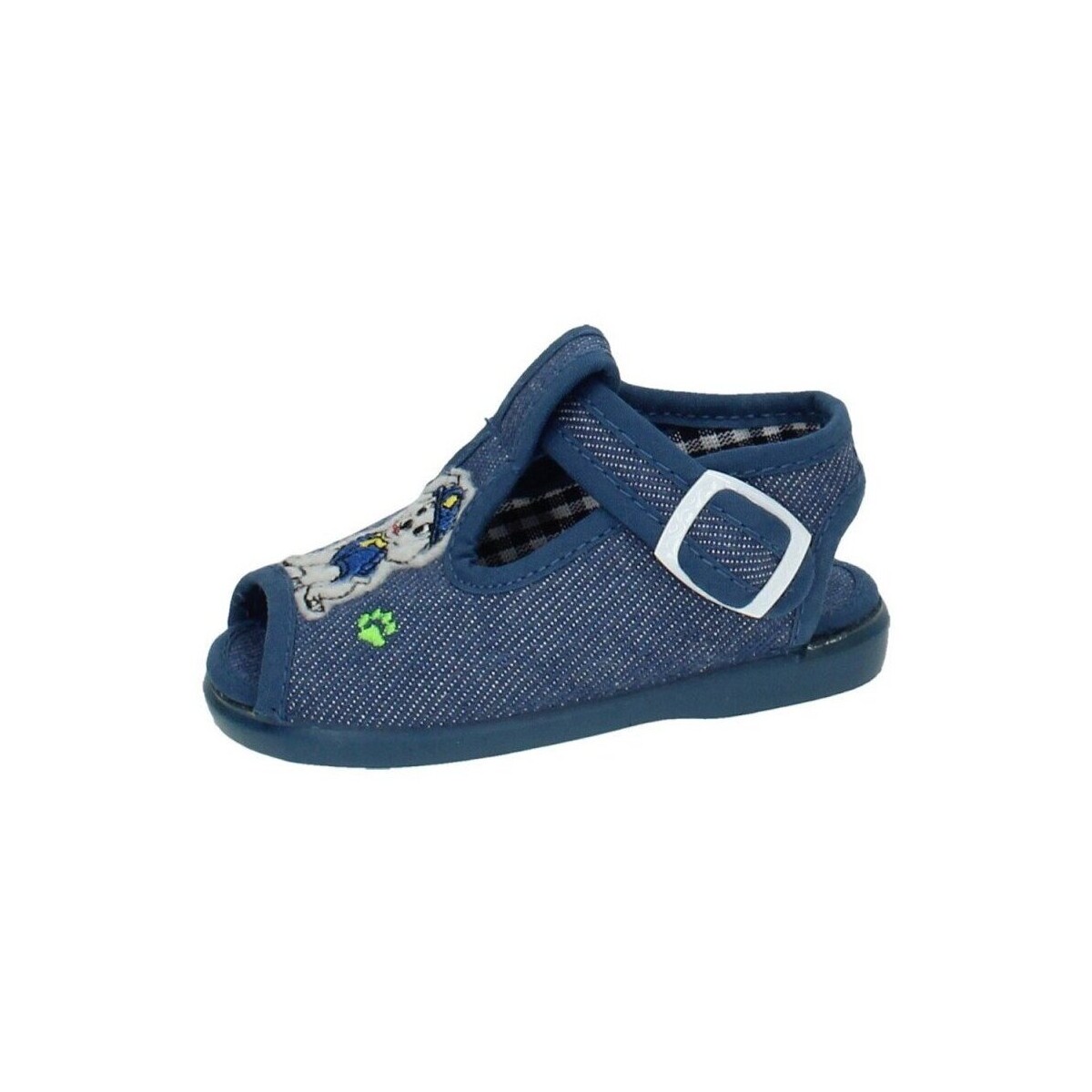 Schuhe Kinder Hausschuhe Moranchel  Blau