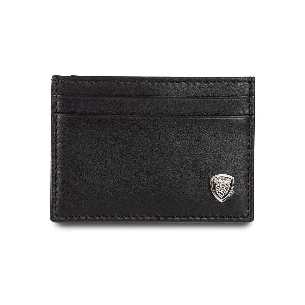 Taschen Herren Portemonnaie Blauer  Schwarz