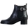 Schuhe Damen Boots The Divine Factory 247638 Schwarz