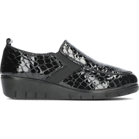 Schuhe Damen Slipper Doctor Cutillas Mokassins für Damen  60338 Elastics Schwarz