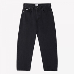 Kleidung Herren Hosen Obey Bigwig baggy denim Schwarz