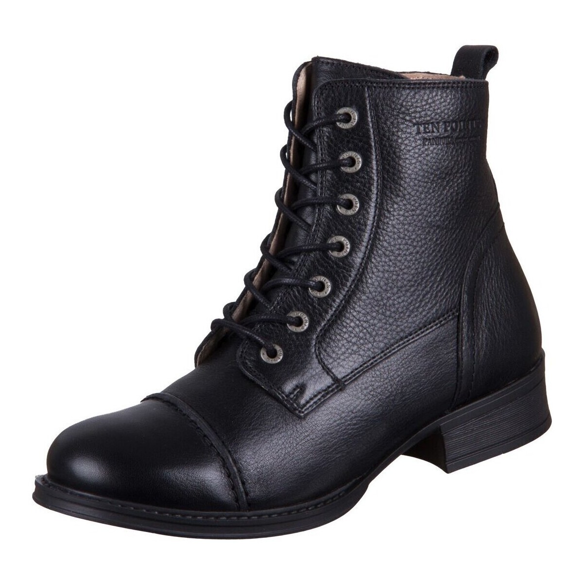 Schuhe Damen Stiefel Ten Points Stiefeletten Pandora 60520 101 black 60520 101 Schwarz