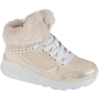 Schuhe Mädchen Boots Skechers Uno Lite - Comfurt Collar Beige