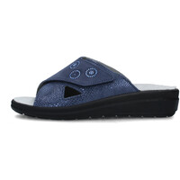 Schuhe Damen Pantoffel Melluso Q60227W Blau