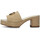 Schuhe Damen Pantoffel Guess FLJCINSUE03 Beige