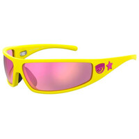 Uhren & Schmuck Damen Sonnenbrillen Chiara Ferragni Mondaugen-Sonnenbrille CF7017/S 40GVQ Gelb