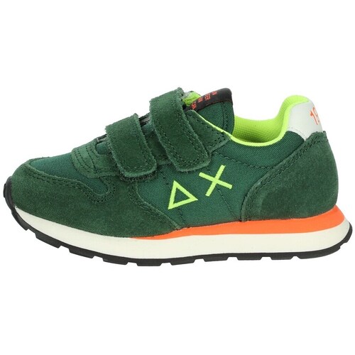 Schuhe Kinder Sneaker High Sun68 Z44302B Grün