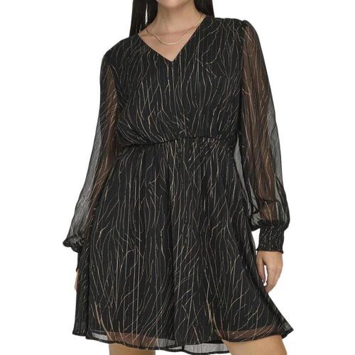 Kleidung Damen Kurze Kleider JDY 15308094 Schwarz