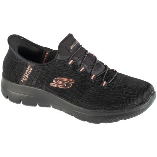 Schuhe Damen Sneaker Low Skechers Slip-Ins: Summits - Key Pace Schwarz