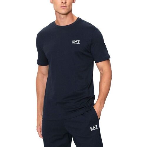 Kleidung Herren T-Shirts & Poloshirts Emporio Armani EA7 8NPT26 PJVQZ CORE ID-1562 ARMANI BLUE Blau