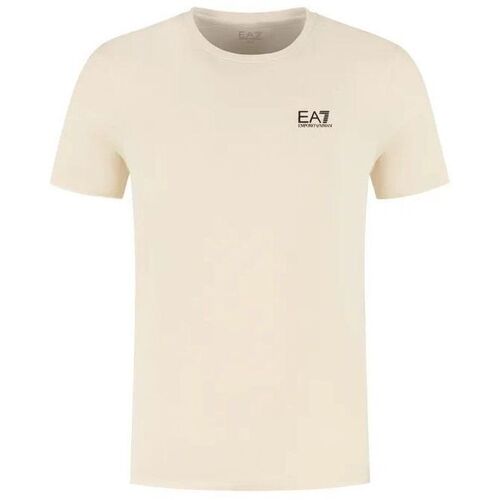 Kleidung Herren T-Shirts & Poloshirts Emporio Armani EA7 8NPT26 PJVQZ CORE ID-1713 WHITECAP GREY Weiss