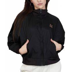 Kleidung Damen Lederjacken / Kunstlederjacken Puma X AITANA PADDED BOMBER Schwarz