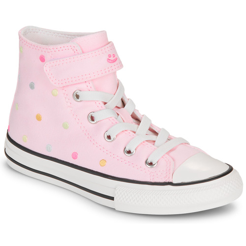 Schuhe Mädchen Sneaker High Converse CHUCK TAYLOR ALL STAR 1V Rosa