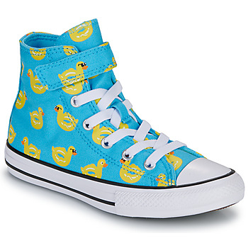 Schuhe Kinder Sneaker High Converse CHUCK TAYLOR ALL STAR POOL FLOAT EASY ON Blau