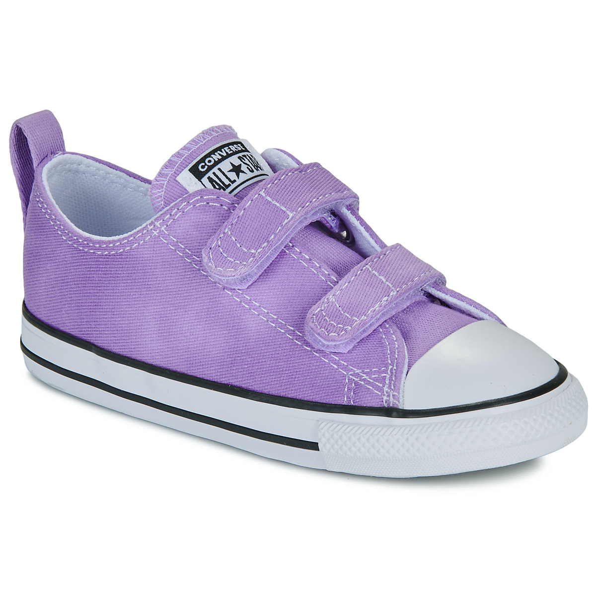 Schuhe Kinder Sneaker Low Converse CHUCK TAYLOR ALL STAR COLOR SPLASH EASY ON Violett