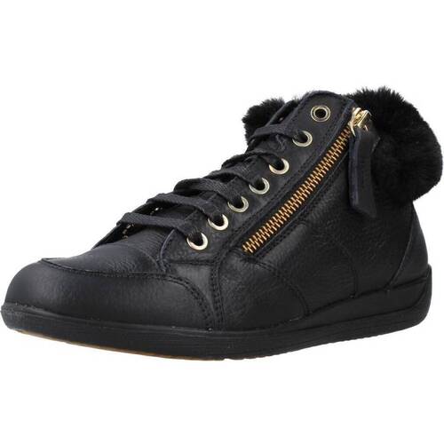Schuhe Damen Sneaker Geox D MYRIA E Schwarz