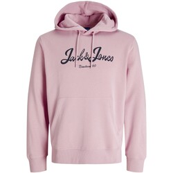 Kleidung Herren Pullover Jack & Jones Jor Time Sweat Hood Rosa