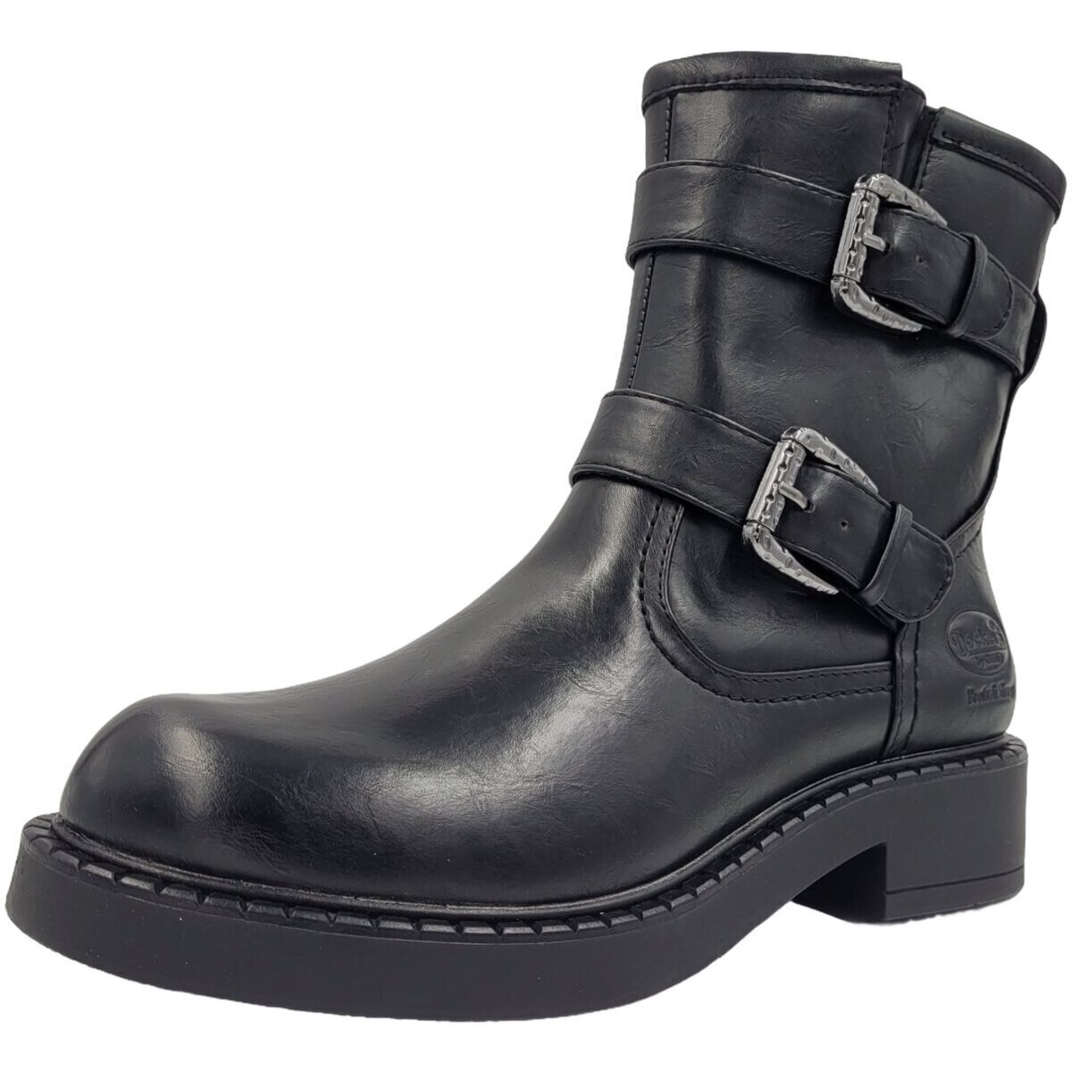 Schuhe Damen Stiefel Dockers by Gerli Stiefeletten 55PV202610100 Schwarz