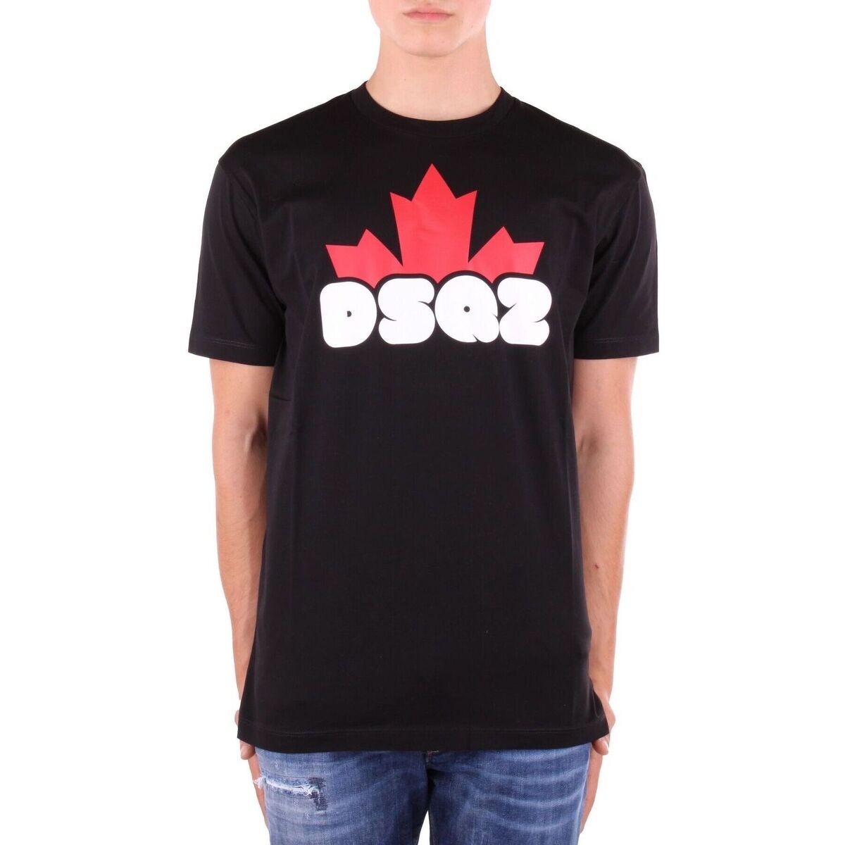 Kleidung Herren T-Shirts Dsquared  Schwarz