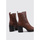 Schuhe Damen Low Boots Sandra Fontan DIXON Braun