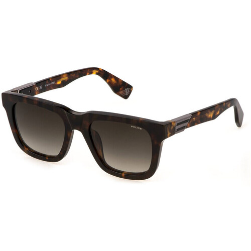 Uhren & Schmuck Sonnenbrillen Police Polizei Forever 1 Sonnenbrille SPLN43 4BLY Braun