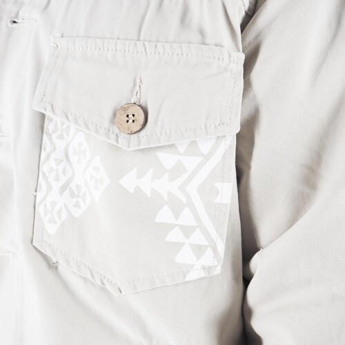 Tooco Maya Offwhite Winter-Feldjacke Beige