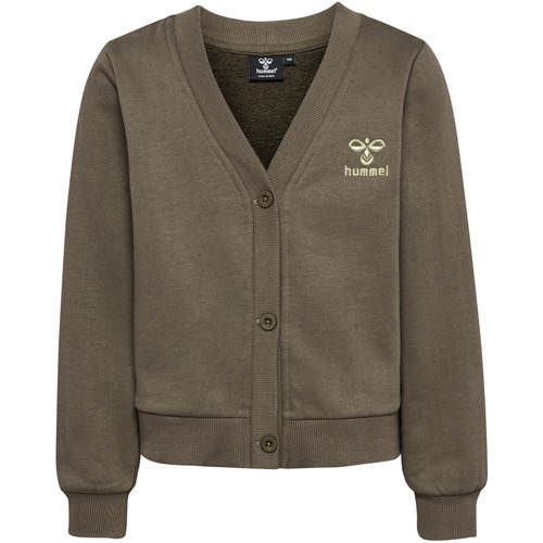 Kleidung Mädchen Strickjacken hummel Cardigan fille  hmlTONE Braun