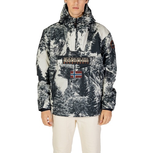 Kleidung Herren Daunenjacken Napapijri RAINFOREST NEXT AOP AOP DET NP0A4IKW Beige