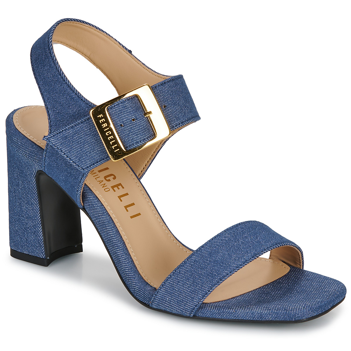 Schuhe Damen Sandalen / Sandaletten Fericelli NAELIE Blau