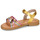 Schuhe Mädchen Sandalen / Sandaletten Citrouille et Compagnie DAISY Gold