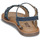 Schuhe Mädchen Sandalen / Sandaletten Citrouille et Compagnie FLEURS Blau
